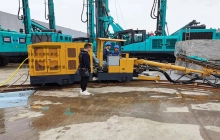浙江歡迎山河智能來廠參觀礦用電機車的生產(chǎn)與測試